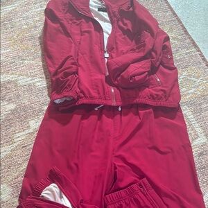 Vintage kaelin Red Tracksuit Set size L